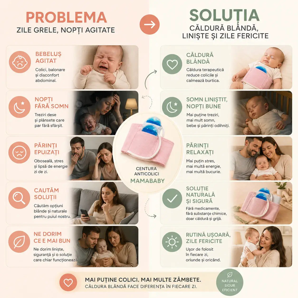 Centura Termica Anticolici